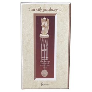 Roman Inc I Am With You Always Memorial Angel Wind Chime 47320 2006 Figurine